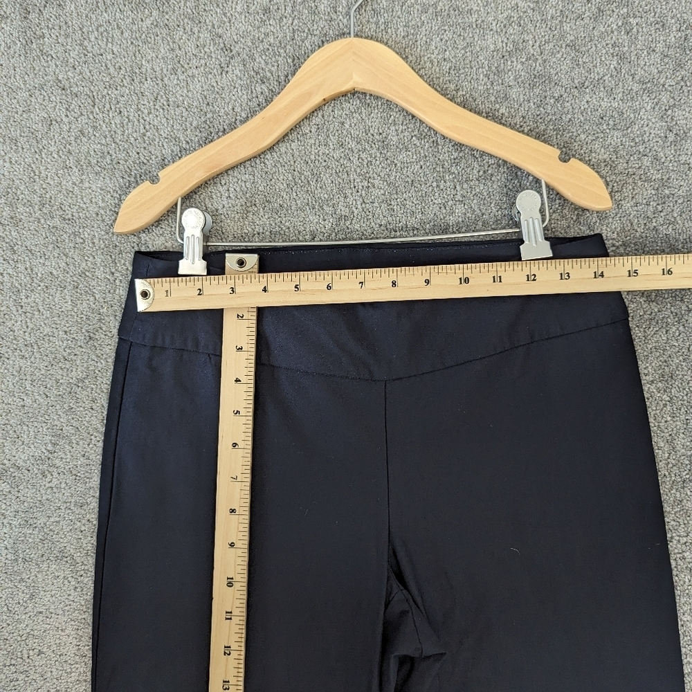 Women's S.C. & Co. Black Stretch Ankle Pants Size 10 - Picture 5 of 9